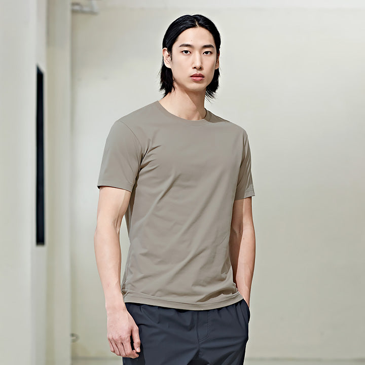 Basic Stretch Slim Fit Short Sleeve