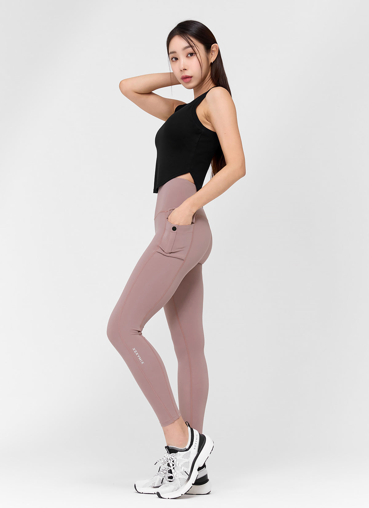 [2 FOR] Black Label Signature 360N Out Pocket Leggings