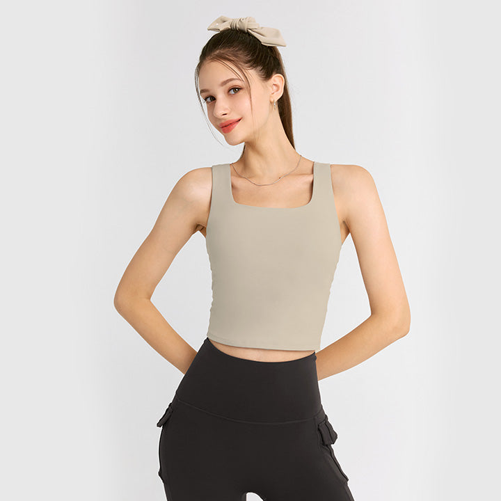 Soft Square Neck Bra Top