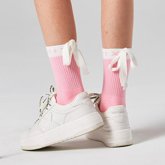 Field Ribbon Crew Socks