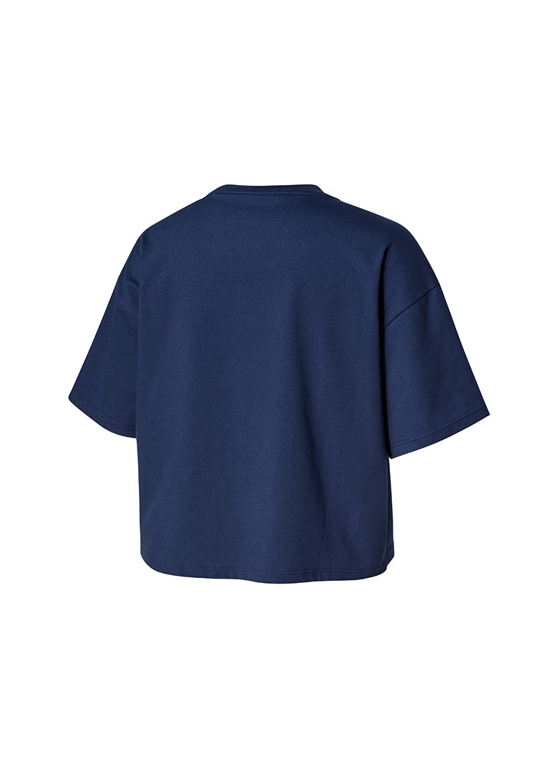 Cool Touch Basic Cropped T-shirts