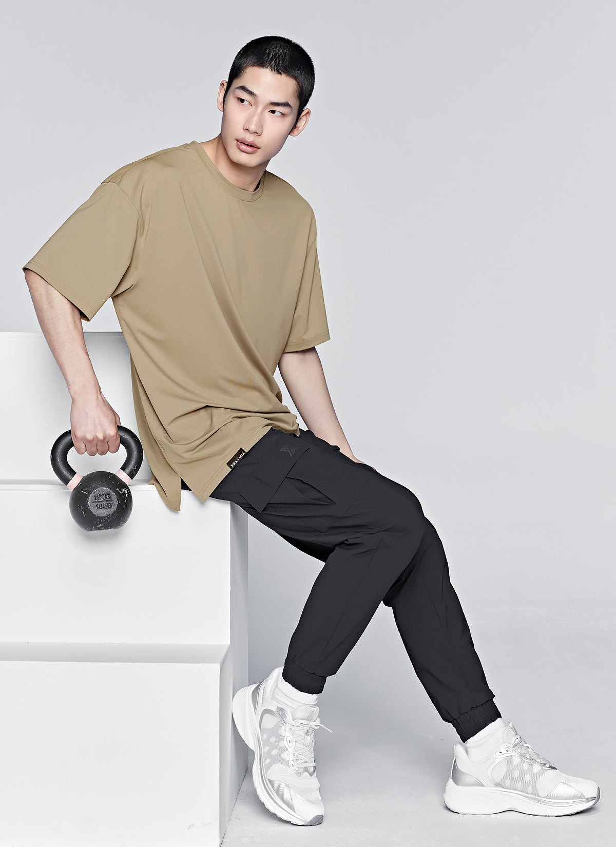 Men's Ice Feather Over Fit Short Sleeve