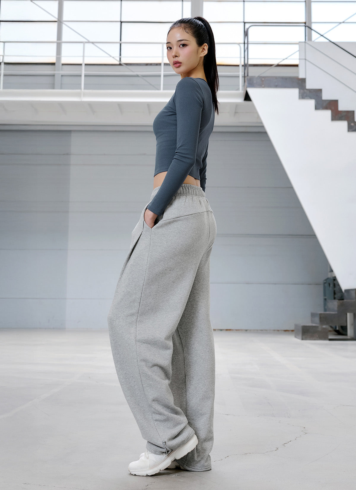 Melange Gray
