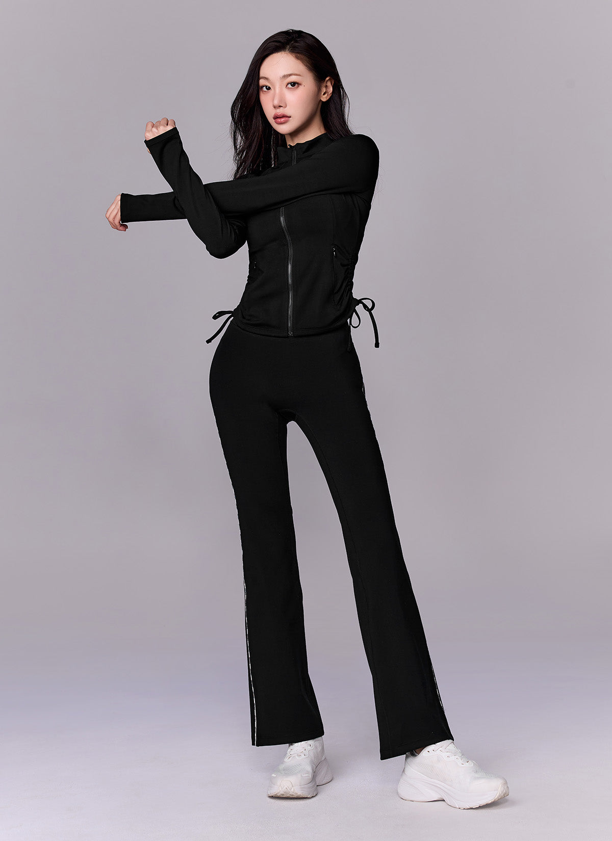 Comfort Fine Logo Piping Bootscut Pants