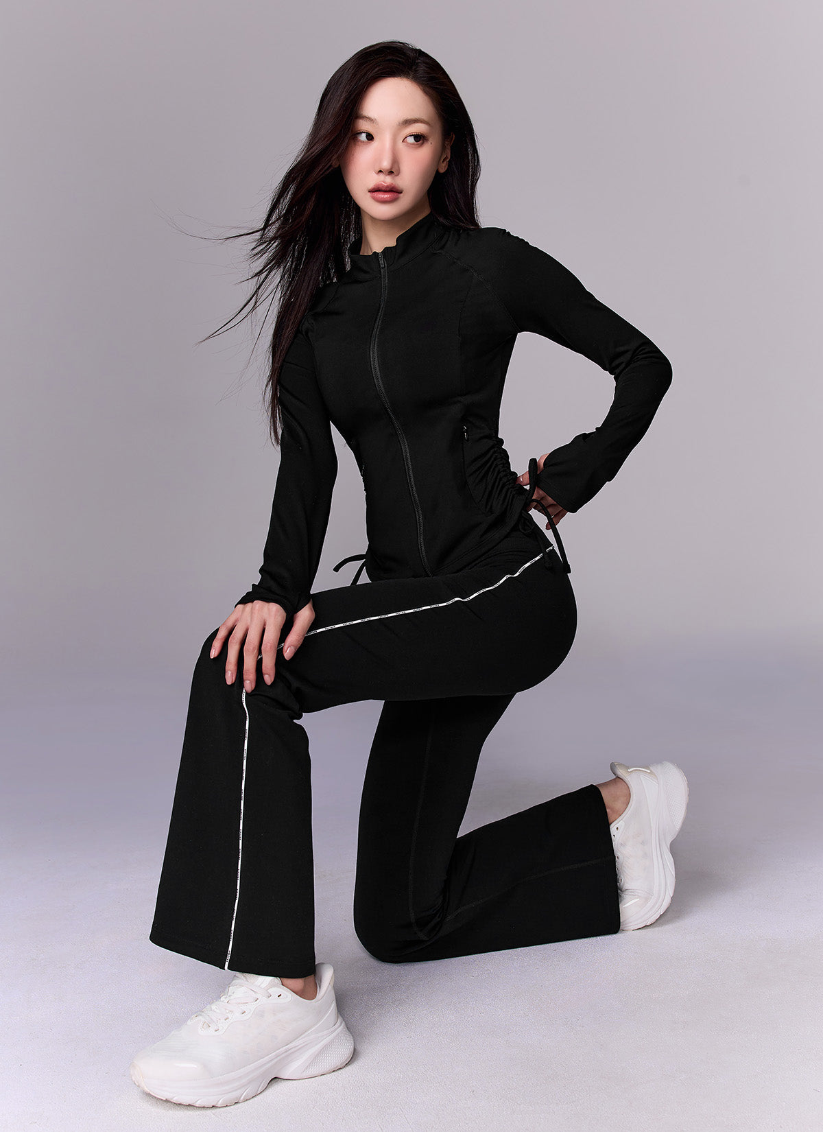 Comfort Fine Logo Piping Bootscut Pants