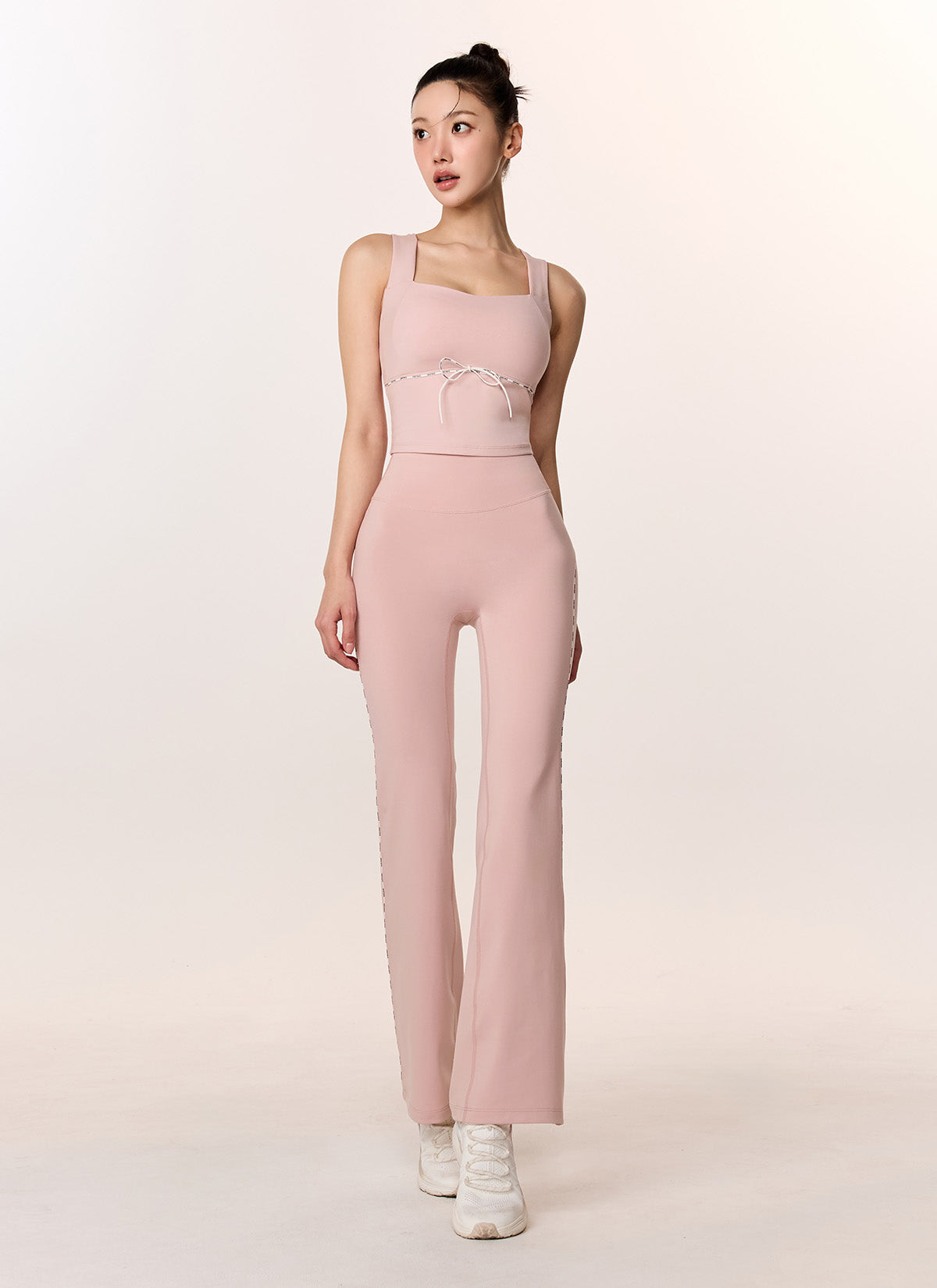 Comfort Fine Logo Piping Bootscut Pants