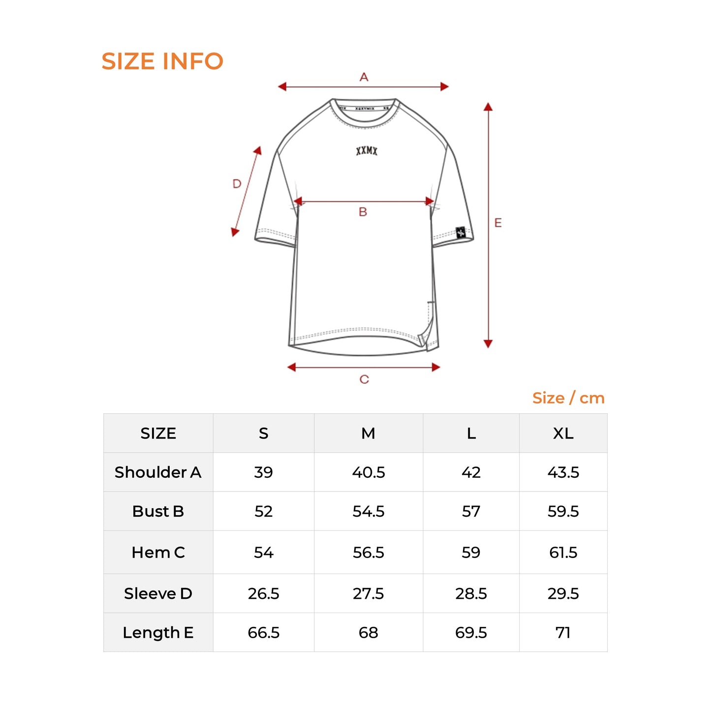 XXMX Cover-up T-shirts