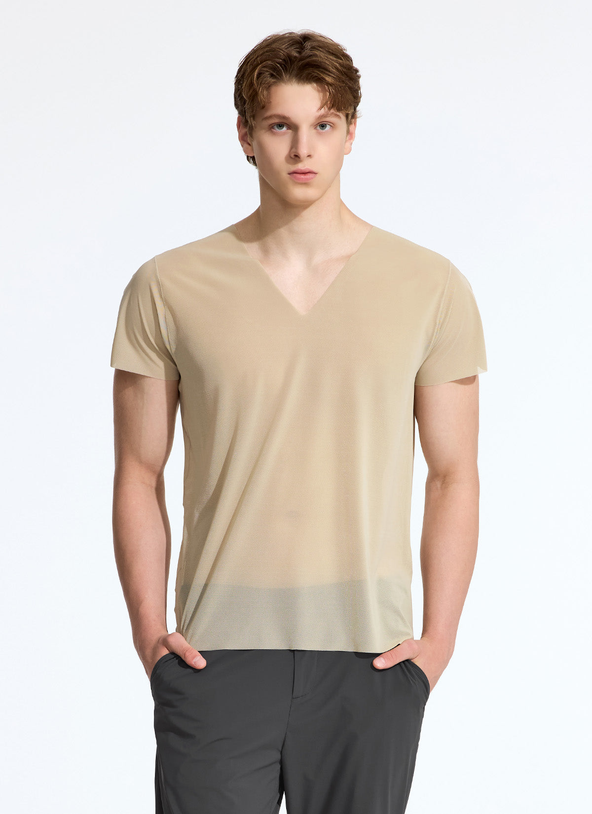 Cool Motion V-Neck Short Sleeve