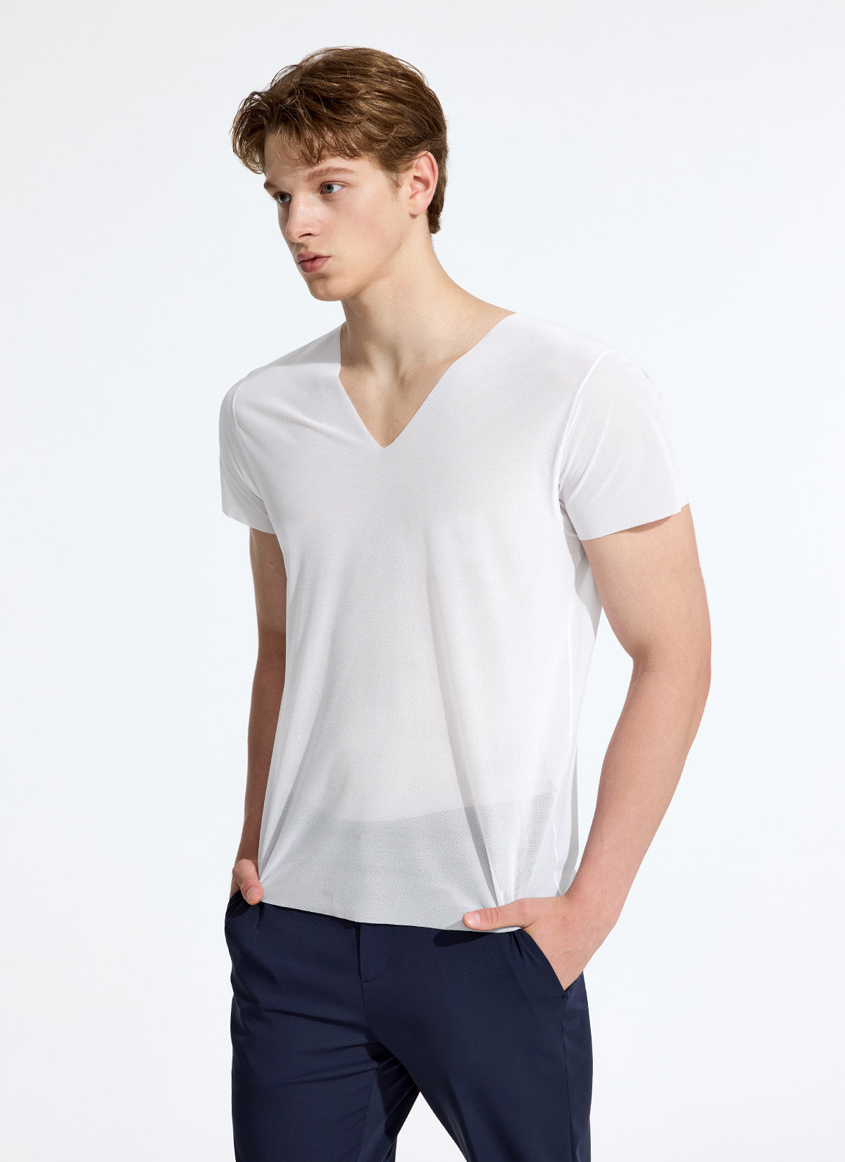 Cool Motion V-Neck Short Sleeve