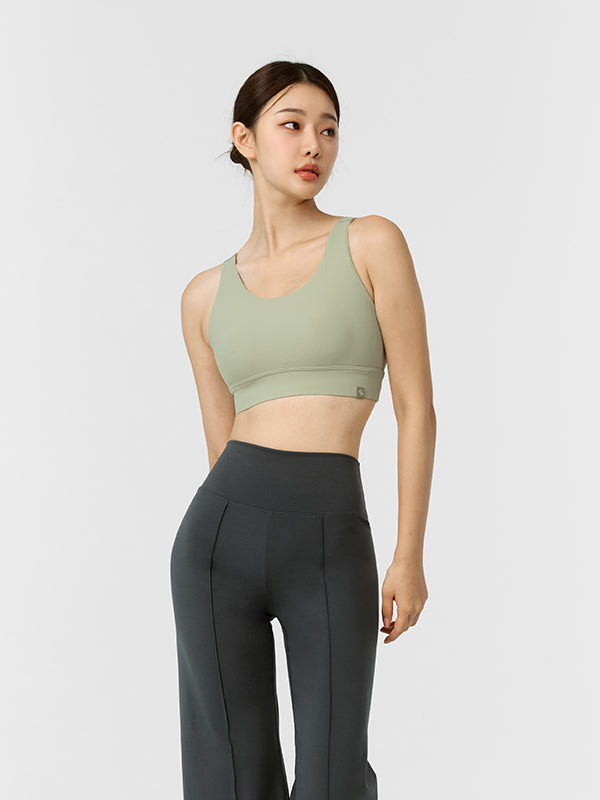 Comfort Tension Ribbed Bra