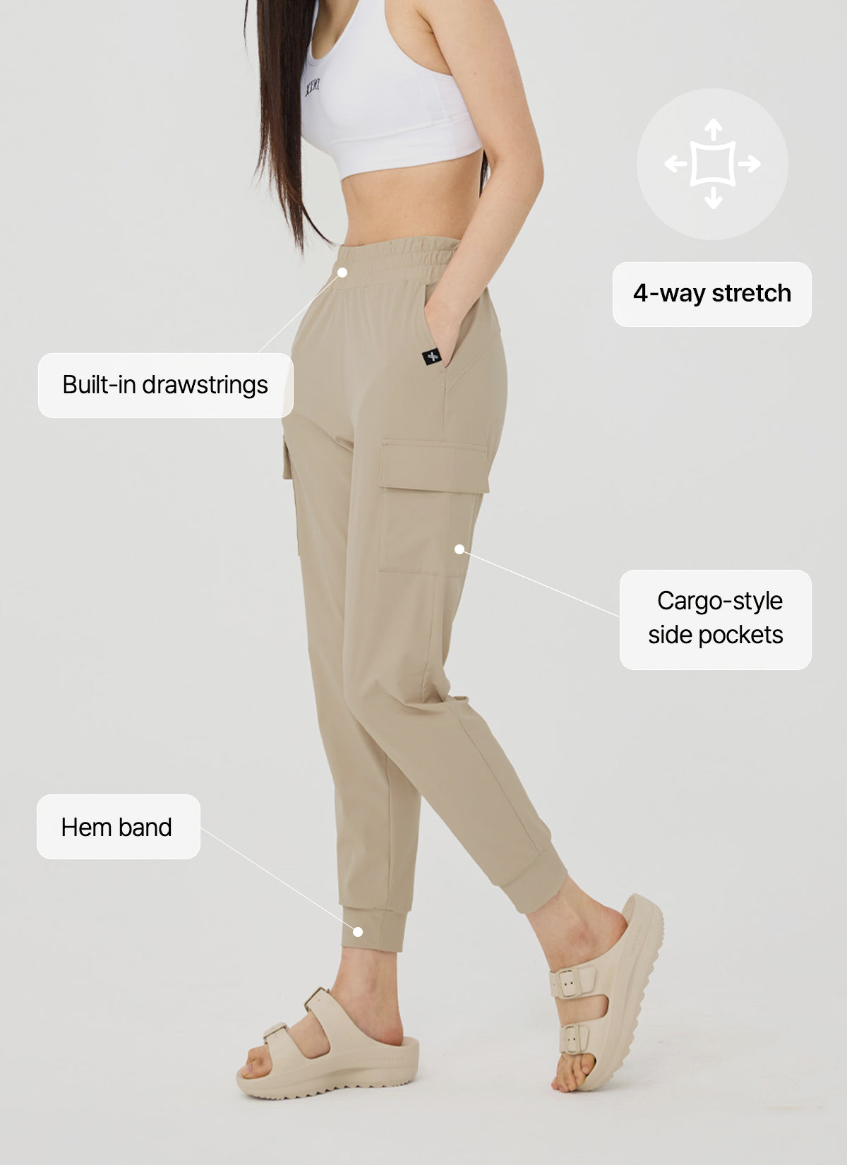 Ice Comfort Cargo Joggers