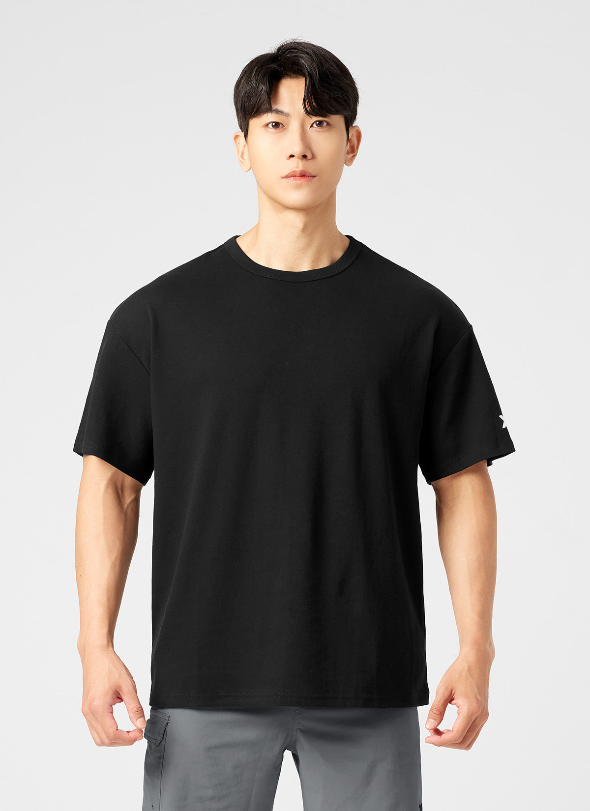 Stretch Logo Overfit Short Sleeve