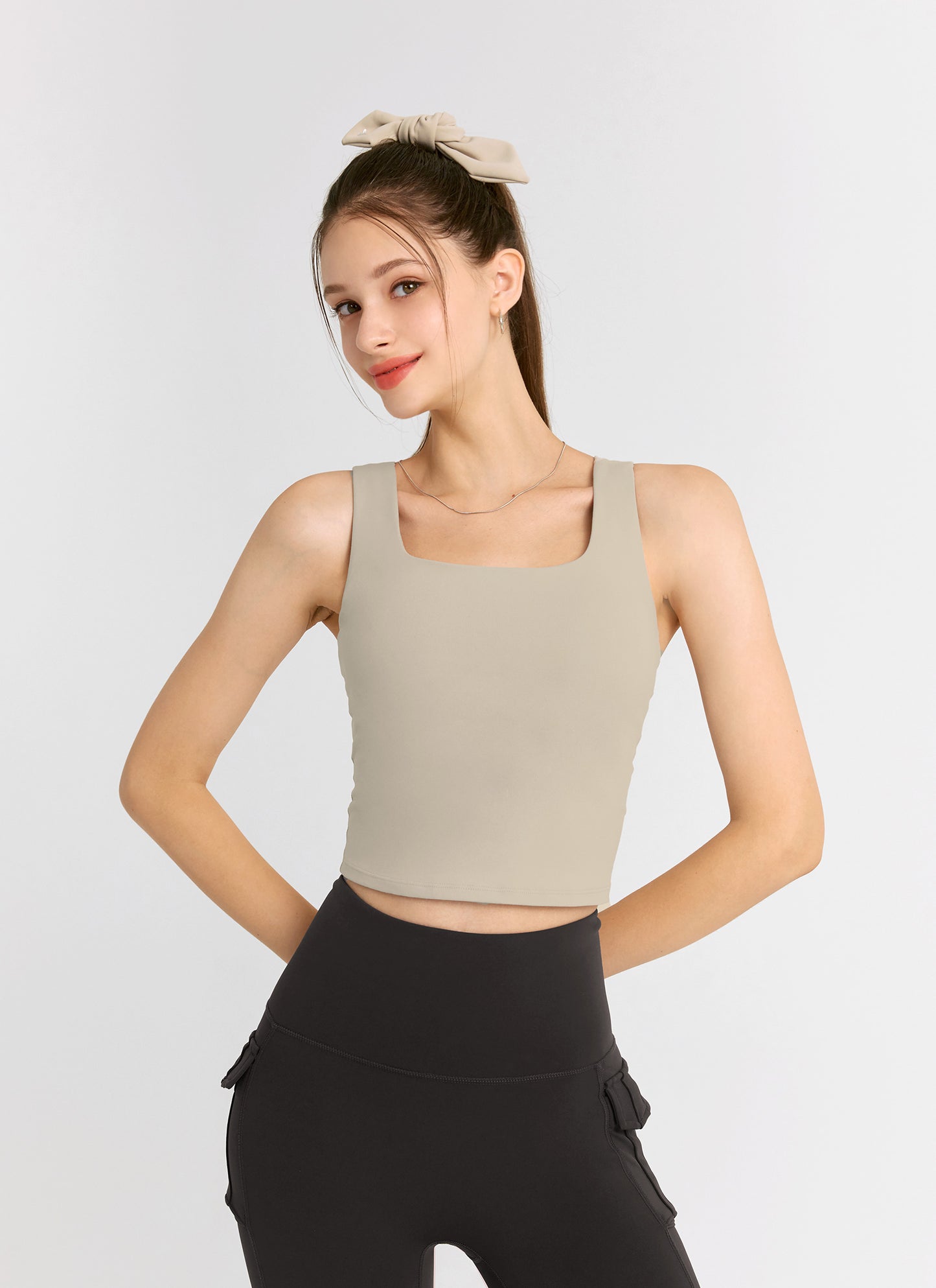 Soft Square Neck Bra