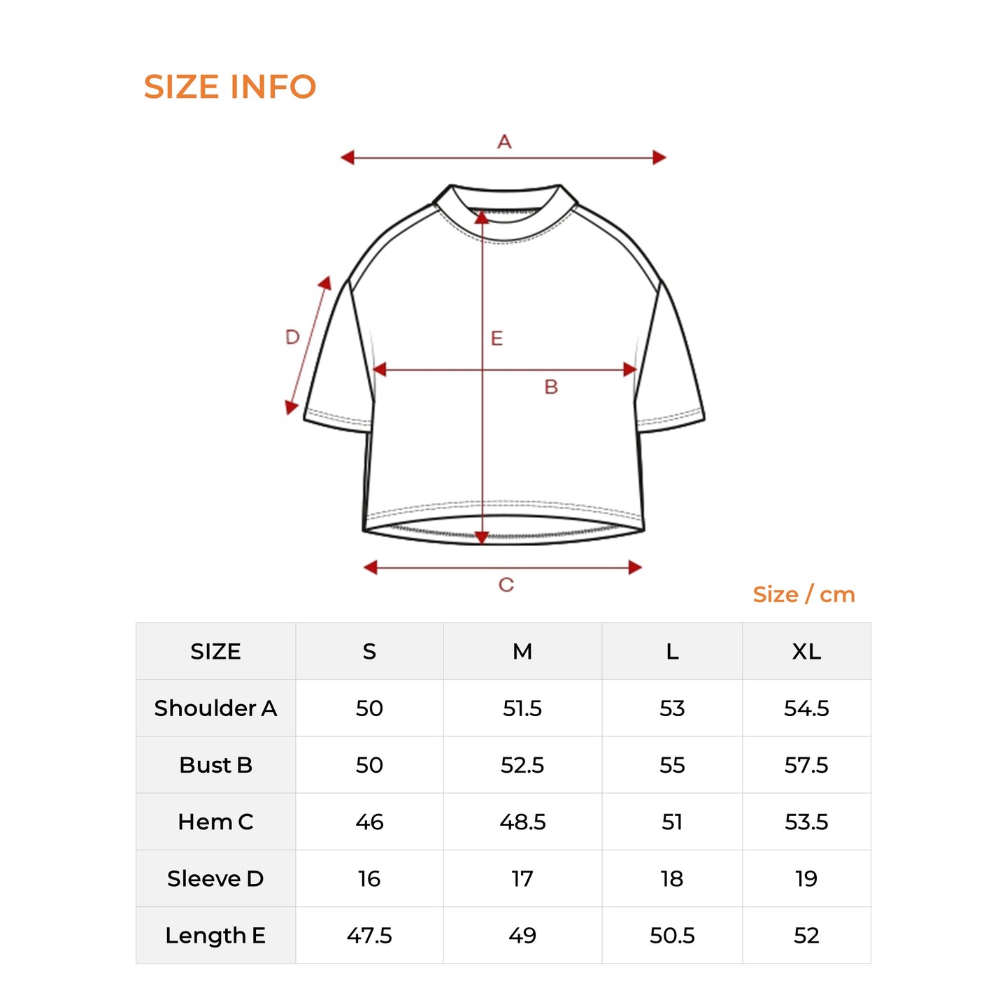Cool Touch Basic Cropped T-shirts