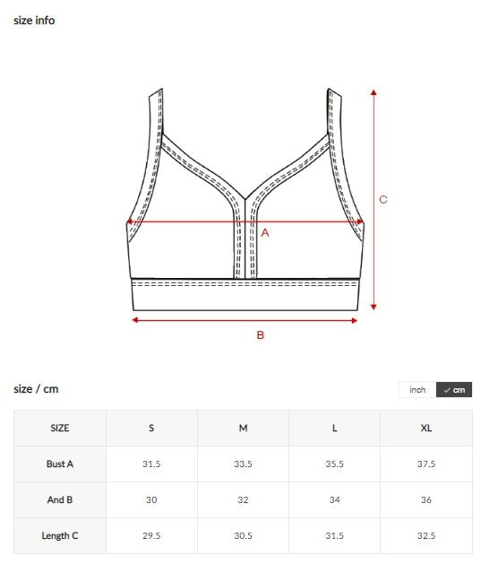 Black Label Life V Curve Bra