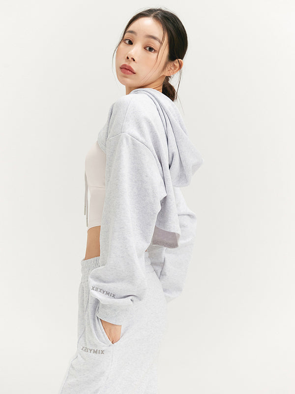 Layered Hood Sweatshirt