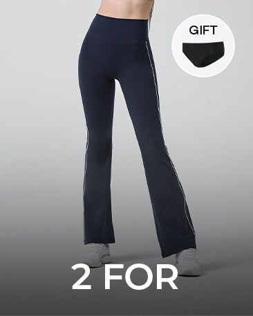 [2 FOR] Black Label Power Rise Bootscut Pants