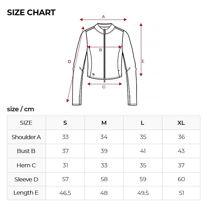 Slim Fit Cropped Zip-up Jacket